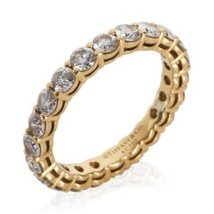 Tiffany & Co. Yellow Gold Diamond Tiffany Forever Eternity Band