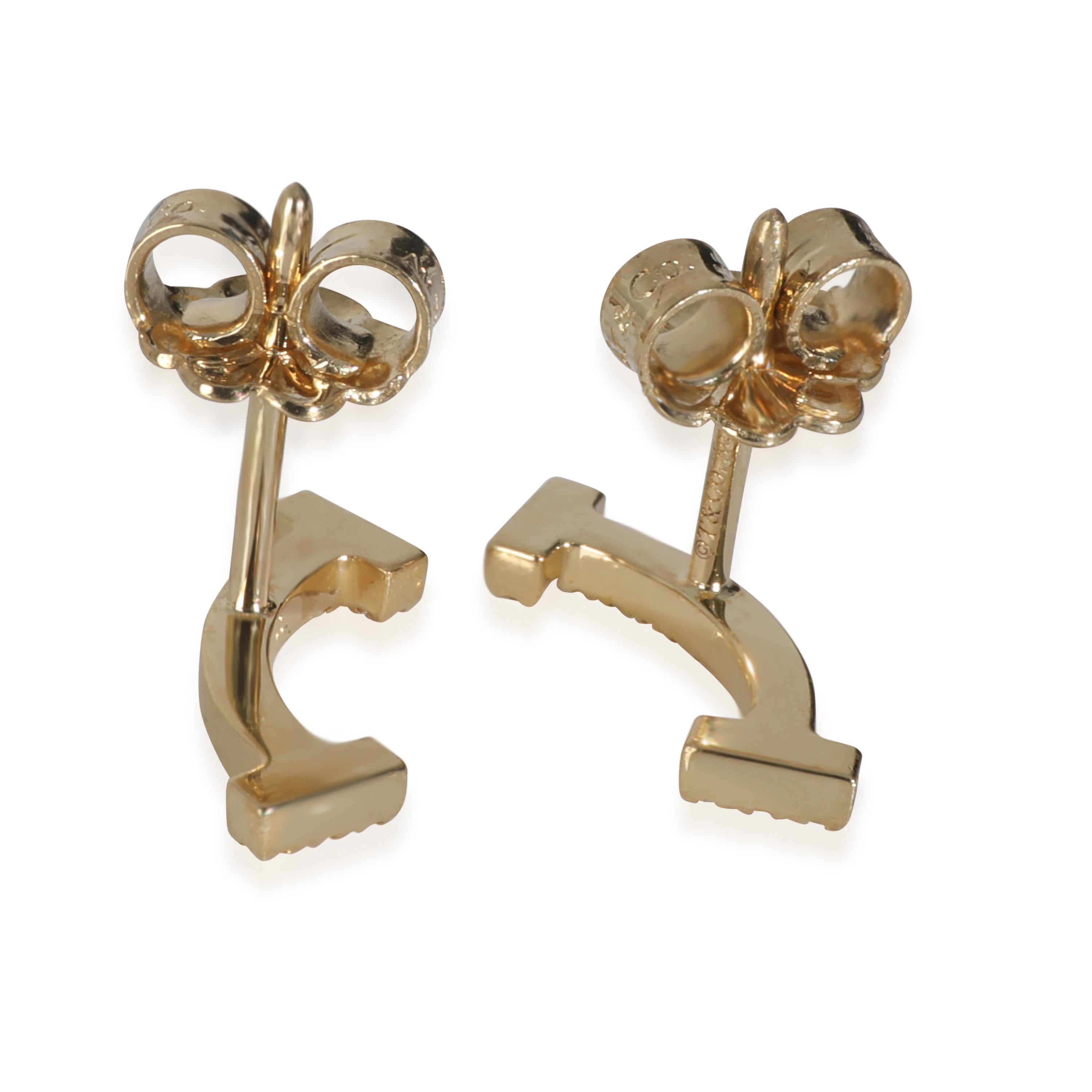 Tiffany & Co. Yellow Gold Diamond Tiffany T Smile Earrings

PRIMARY DETAILS
SKU: 146028
Listing Title: Tiffany & Co. Yellow Gold Diamond Tiffany T Smile Earrings
Condition Description: Tiffany reinvents a classic with the Return To Tiffany