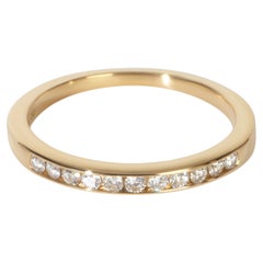 Tiffany & Co. Yellow Gold Diamond Vintage Channel Set Band