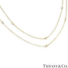 Tiffany & Co. Yellow Gold Diamonds By The Yard Elsa Peretti Necklace 10774241