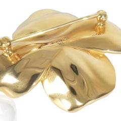 Tiffany & Co. Yellow Gold  Dogwood Brooch