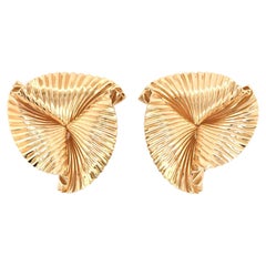 Tiffany & Co., Yellow Gold Earrings