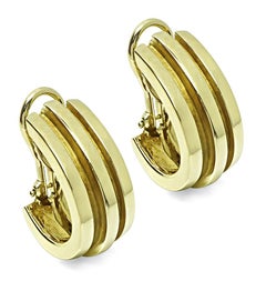 Tiffany & Co Yellow Gold Earrings