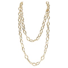 Tiffany & Co. Yellow Gold  Elsa Peretti Aegean Necklace