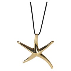 Tiffany & Co. Yellow Gold  Elsa Peretti Starfish Pendant