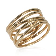 Tiffany & Co. Yellow Gold  Elsa Peretti Wave Ring