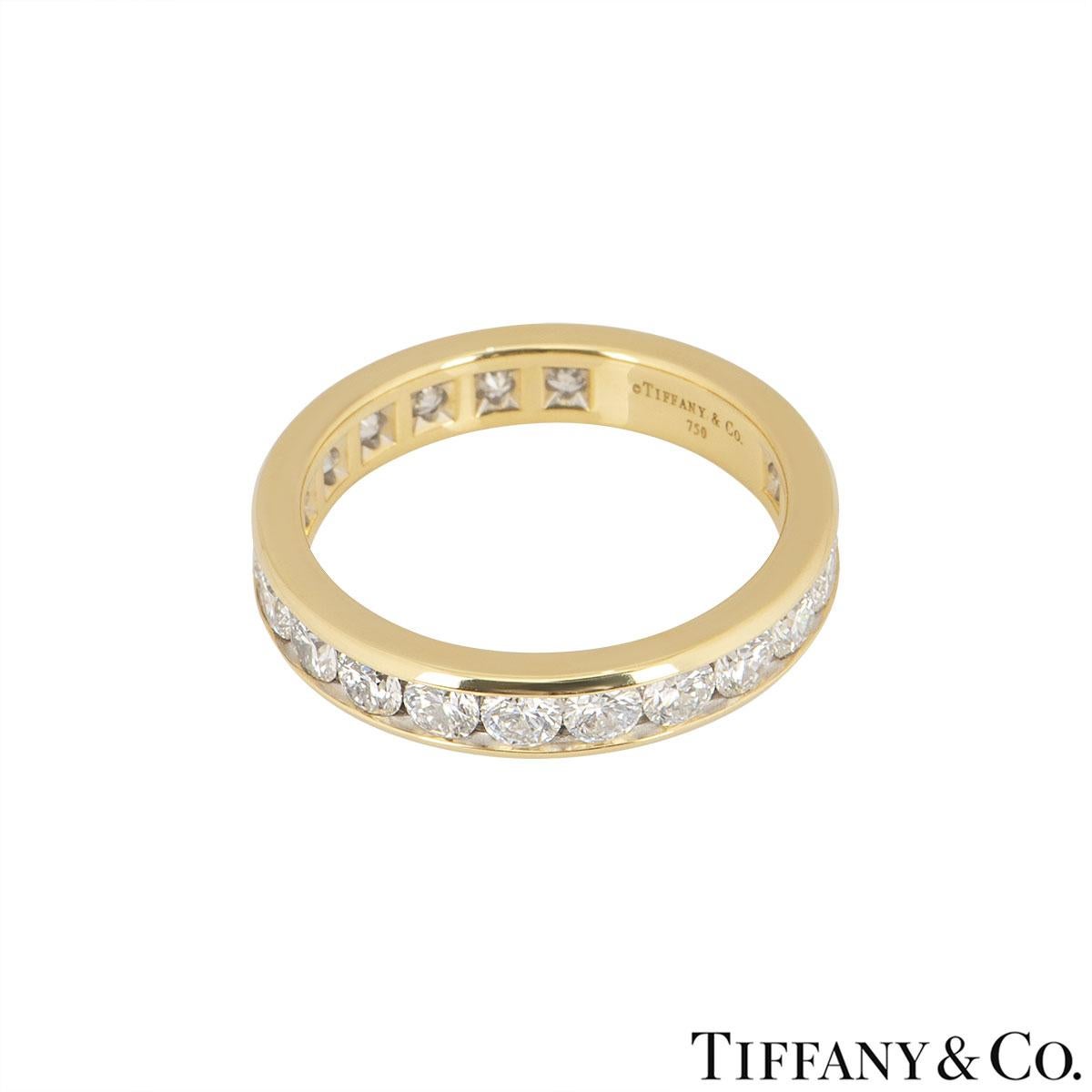 tiffany eternity ring gold