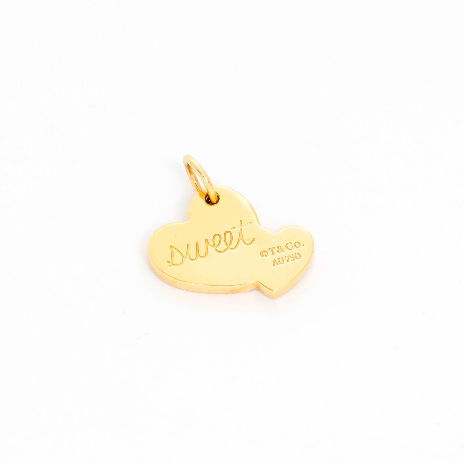Women's Tiffany & Co. Yellow Gold Heart Charm