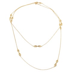 Tiffany & Co. Collana Infinity Station in oro giallo