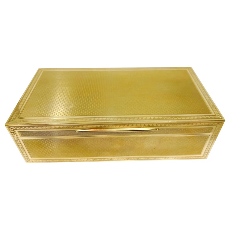 Tiffany and Co. Yellow Gold Jewelry Box For Sale at 1stDibs  tiffany  yellow box, yellow tiffany box, yellow jewelry box