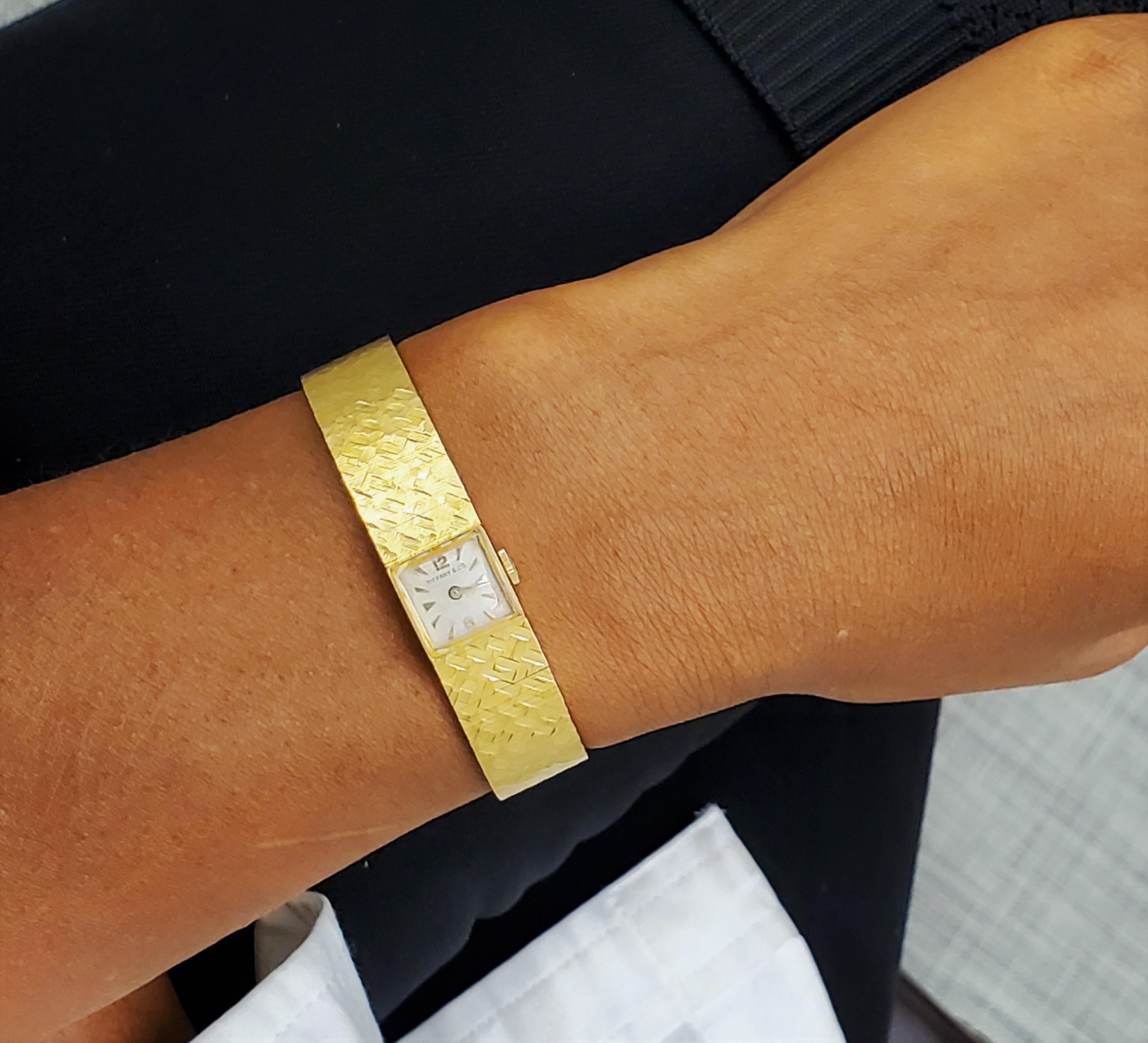 Tiffany & Co. Yellow Gold Ladies Watch 3