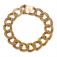 Tiffany & Co. Yellow Gold Large Link Bracelet