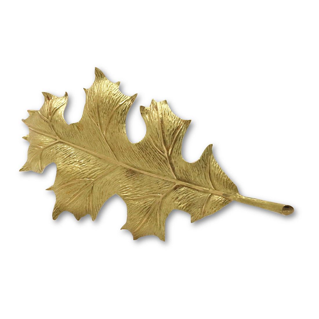 Tiffany & Co. Yellow Gold Leaf Brooch In Excellent Condition In New York, NY