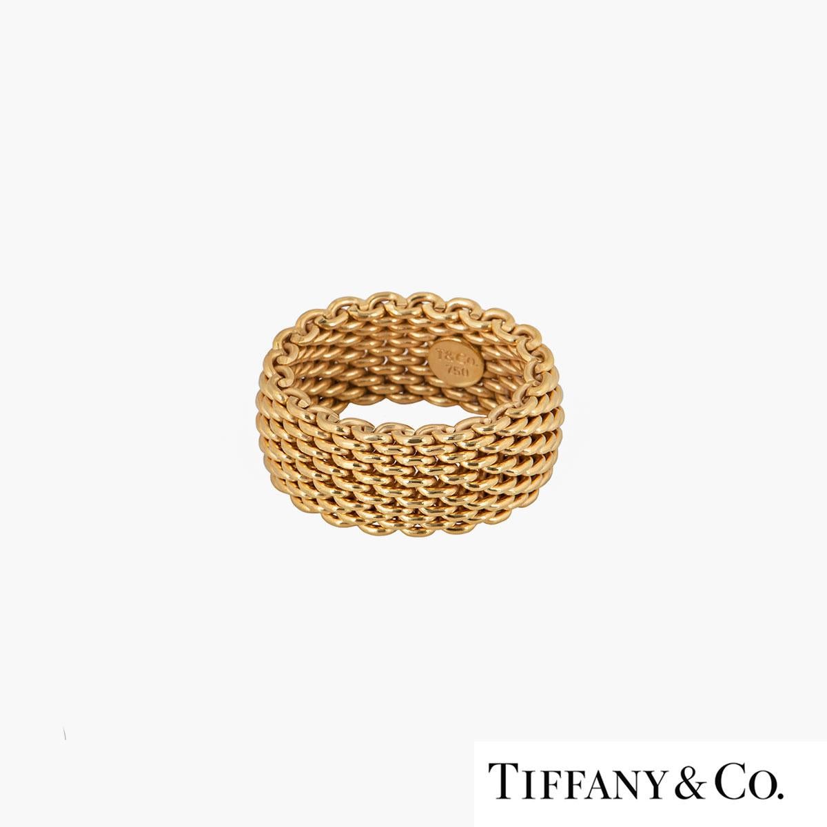 tiffany somerset ring gold