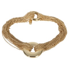 Tiffany & Co. Yellow Gold  Multistrand Toggle Bracelet