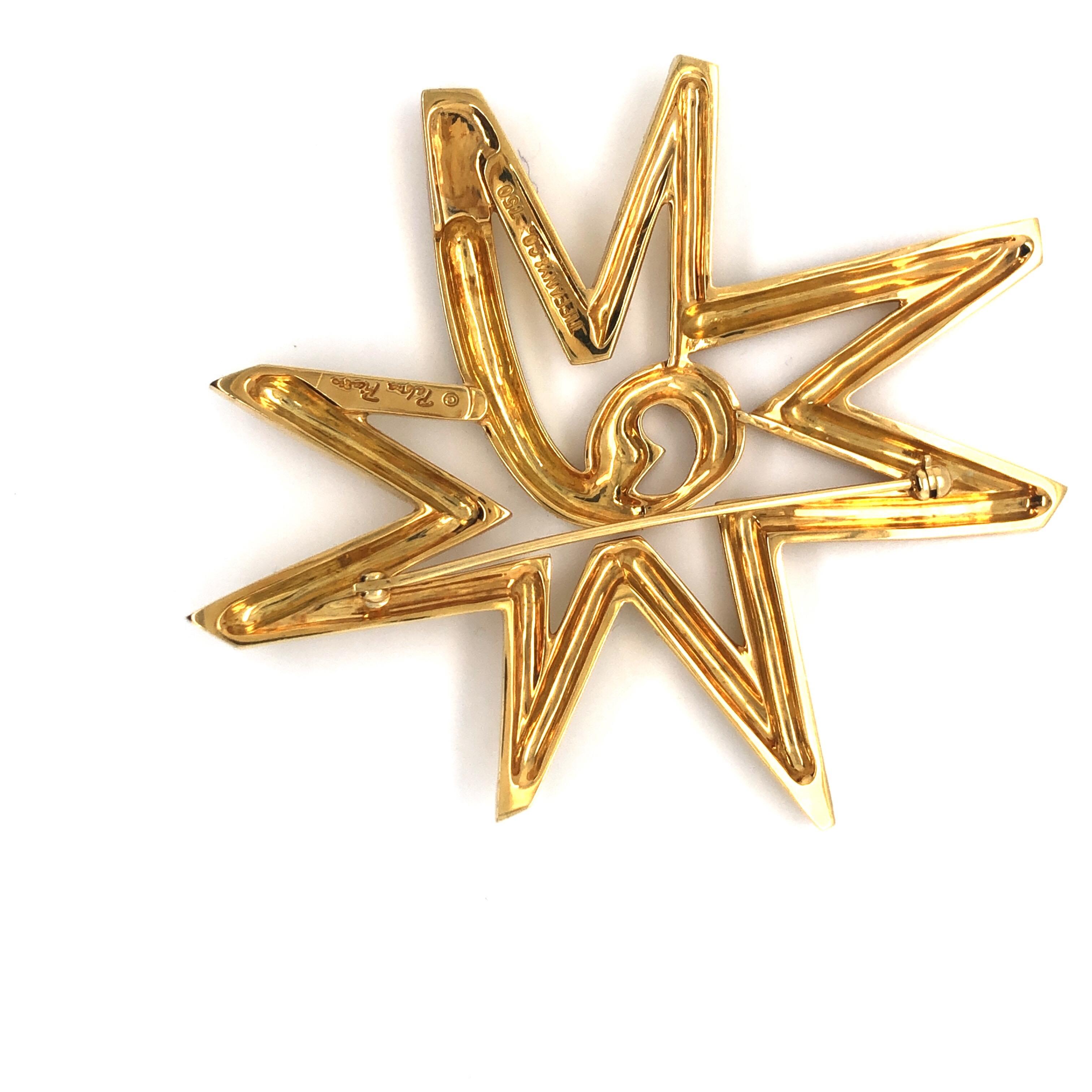 Donna Spilla Paloma Picasso for Tiffany & Co. in oro giallo in vendita