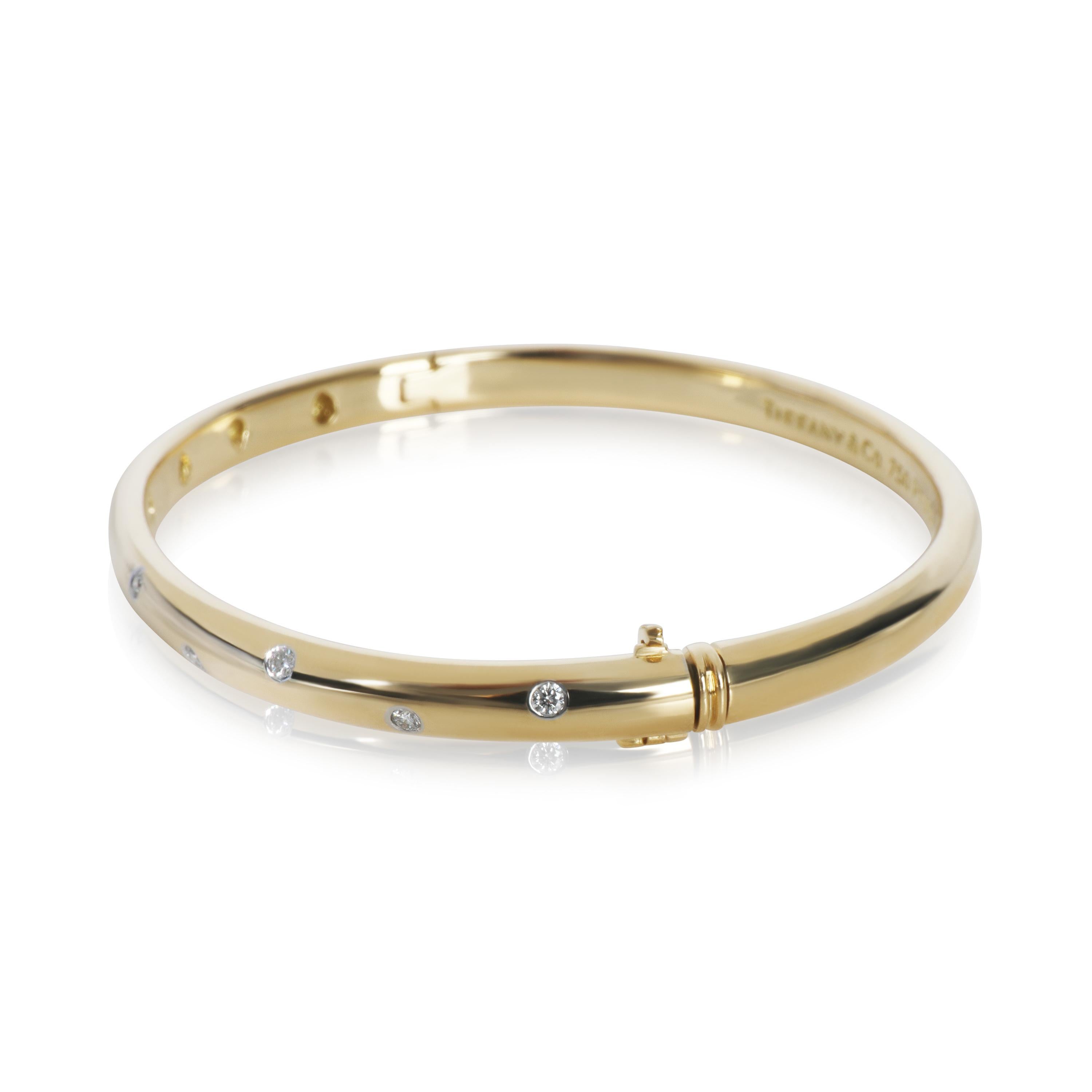 Tiffany & Co. Bracelet Etoile en or jaune et platine avec diamants Pour femmes en vente
