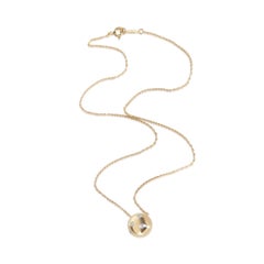 Tiffany & Co. Yellow Gold & Platinum Diamond Etoile Pendant