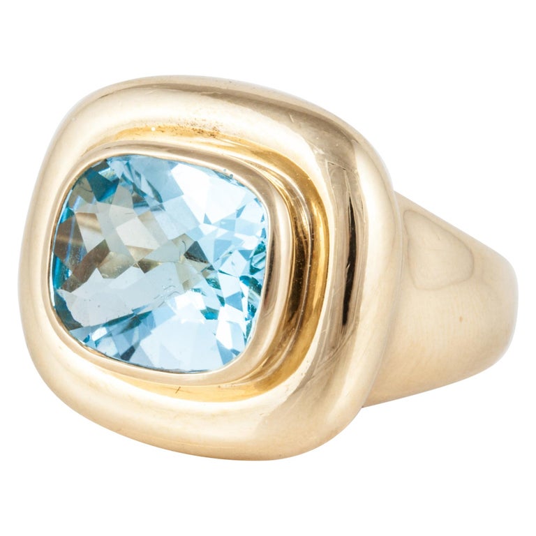 beoefenaar Geroosterd pariteit Blue Topaz Ring Tiffany - For Sale on 1stDibs | tiffany topaz, tiffany blue  topaz ring, tiffany topaz ring