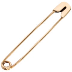 Tiffany & Co. Yellow Gold Safety Baby Pin