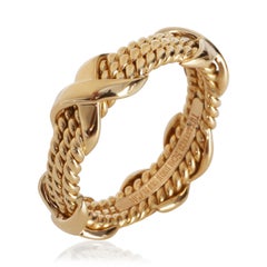 Tiffany & Co. Yellow Gold  Schlumberger X Ring