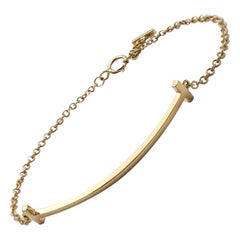 Tiffany & Co. Gelbgold-Lächel-Armband