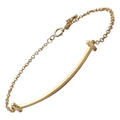 Tiffany & Co. Yellow Gold Smile Bracelet