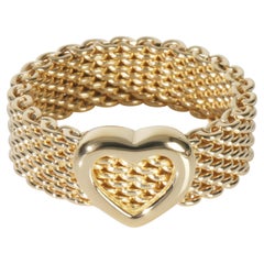 Tiffany 
Co. Or jaune  Bague en maille Somerset