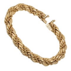 Tiffany & Co. Yellow Gold Twisted Rope Bracelet