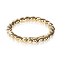 Tiffany & Co. Ring aus Gelbgold im gedrehten Seil-Design