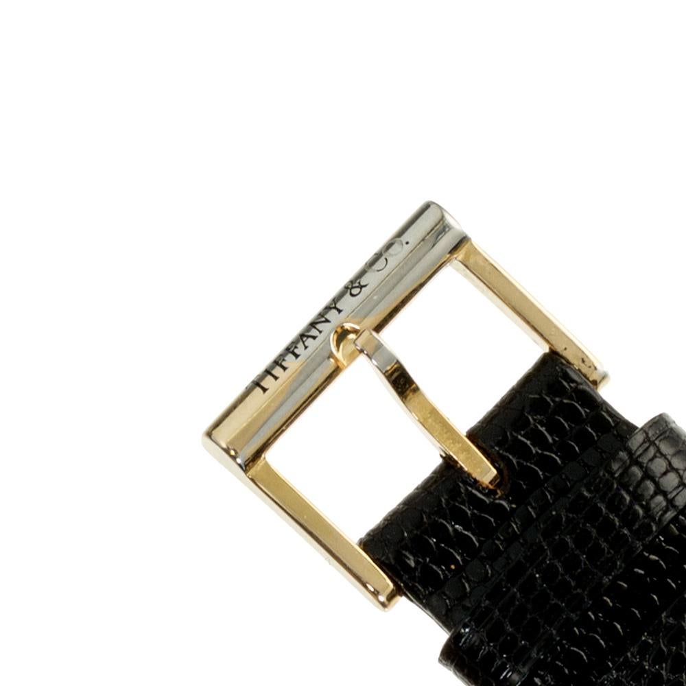 Tiffany & Co Montre-bracelet Atlas unisexe en or jaune 3