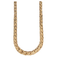 Tiffany & Co. Yellow Gold  Vintage Byzantine Necklace