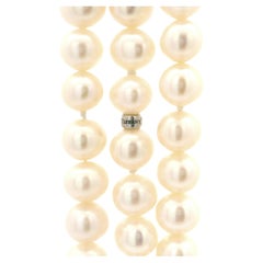 Tiffany & Co. Ziegfeld Collection 80" Pearl Wrap Necklace 7.5-8.5mm