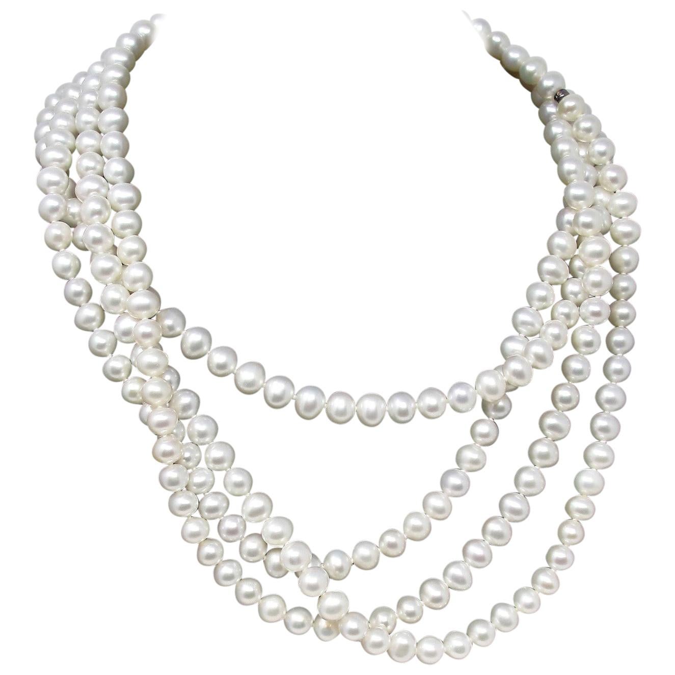 tiffany and co pearl necklace
