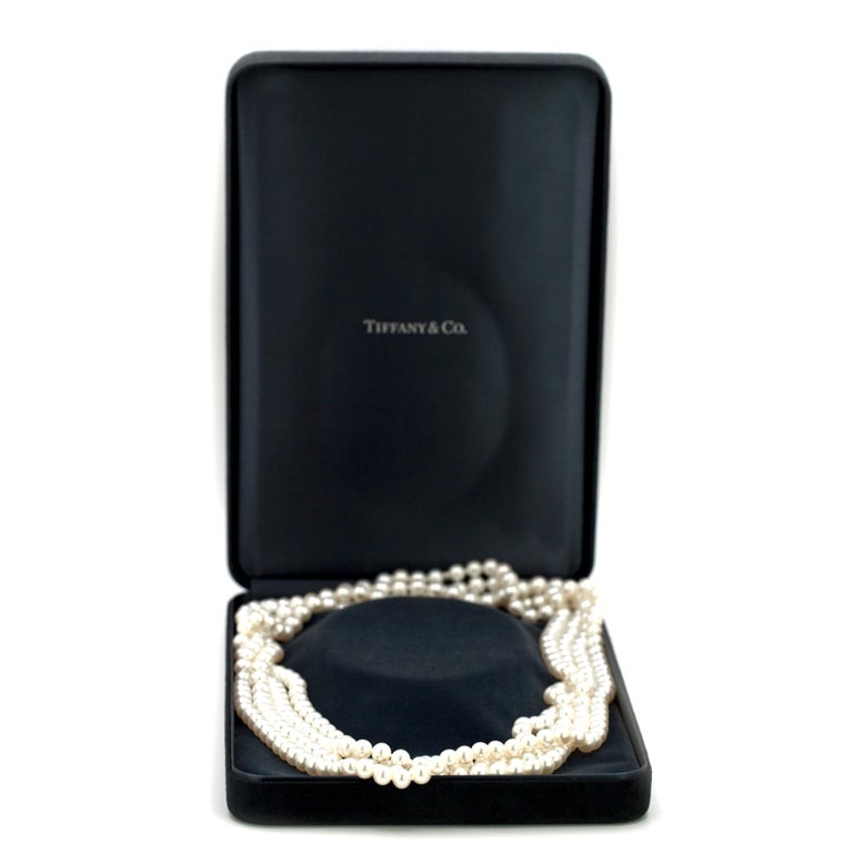 Ziegfeld Collection necklace of freshwater cultured pearls.