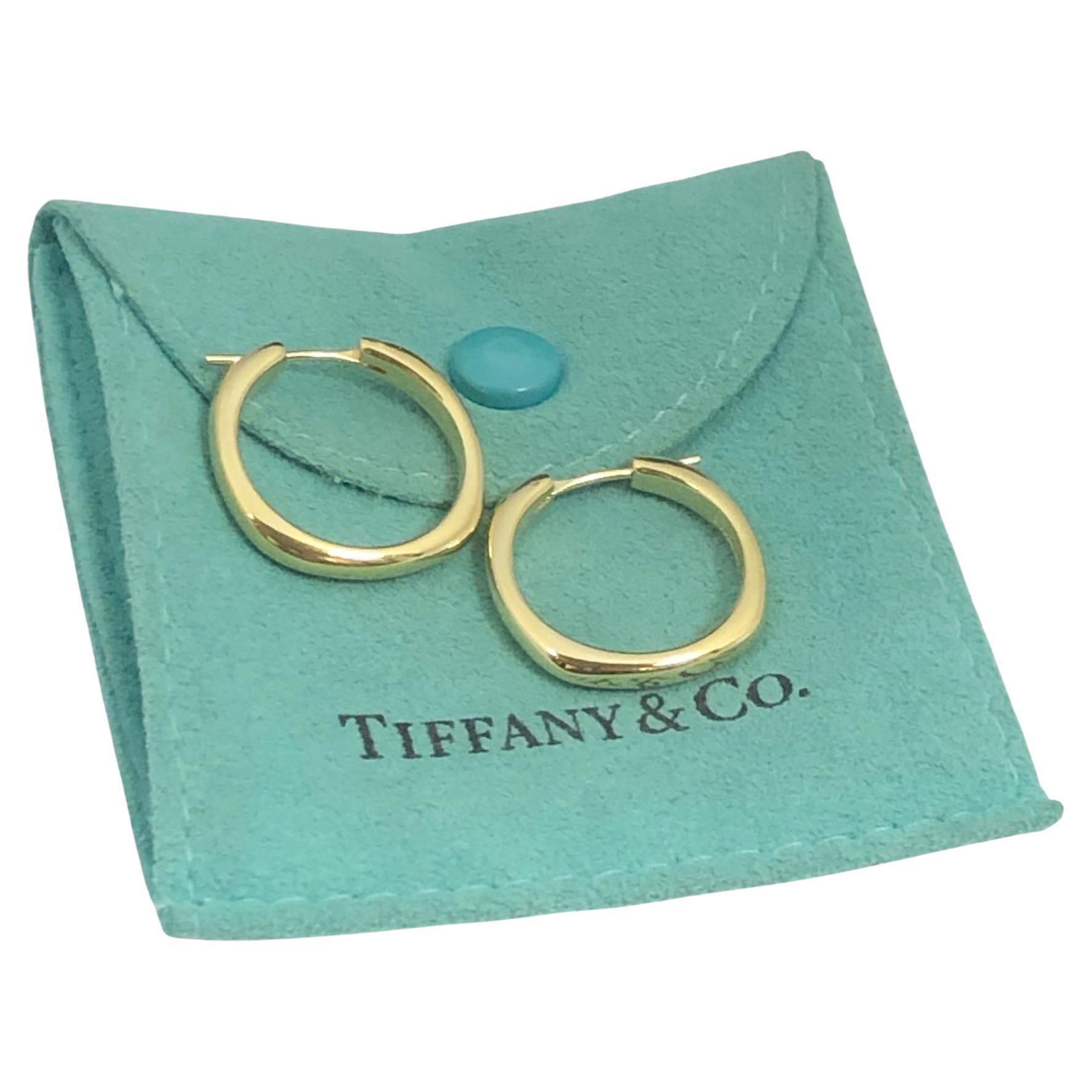 Tiffany & Company 18k Gelbgold-Ohrringe im Angebot