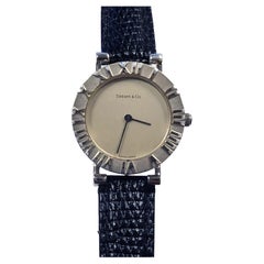 Tiffany & Company Atlas Sterling Silver Quartz Ladies Wrist Watch
