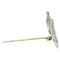 Tiffany & Company Authentic DiamondLeaf brooch 4.50 Carats