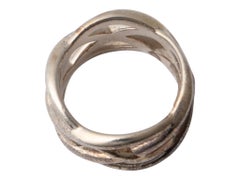 Tiffany & Company Celtic Wave Sterling Silver Band Ring