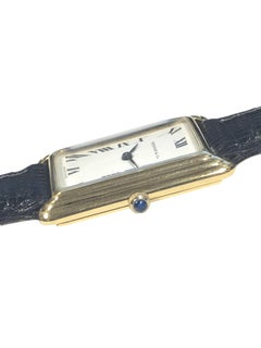 Tiffany & Co. Concord Large Vintage Yellow Gold Mechanical Wrist Watch