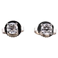 Tiffany & Company Contemporary 0.40CTW Diamond Stud Earrings in Platinum
