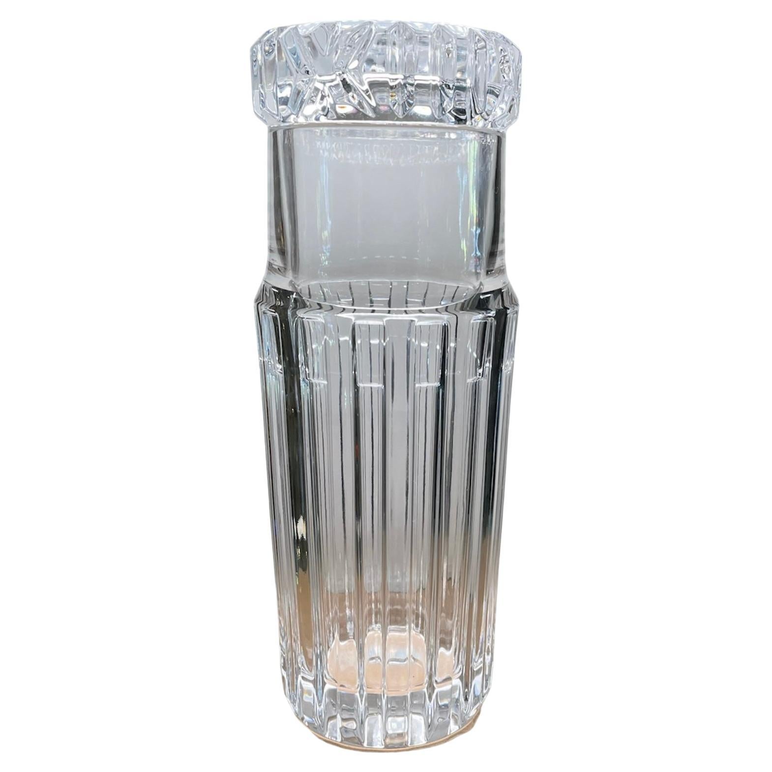 Tiffany & Co Crystal “Atlas” Set of Water Carafe and Glass