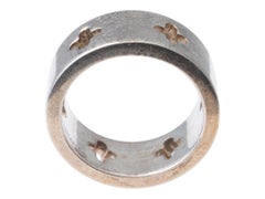 Tiffany & Company Cut Out Cross Sterling Silver Band Ring