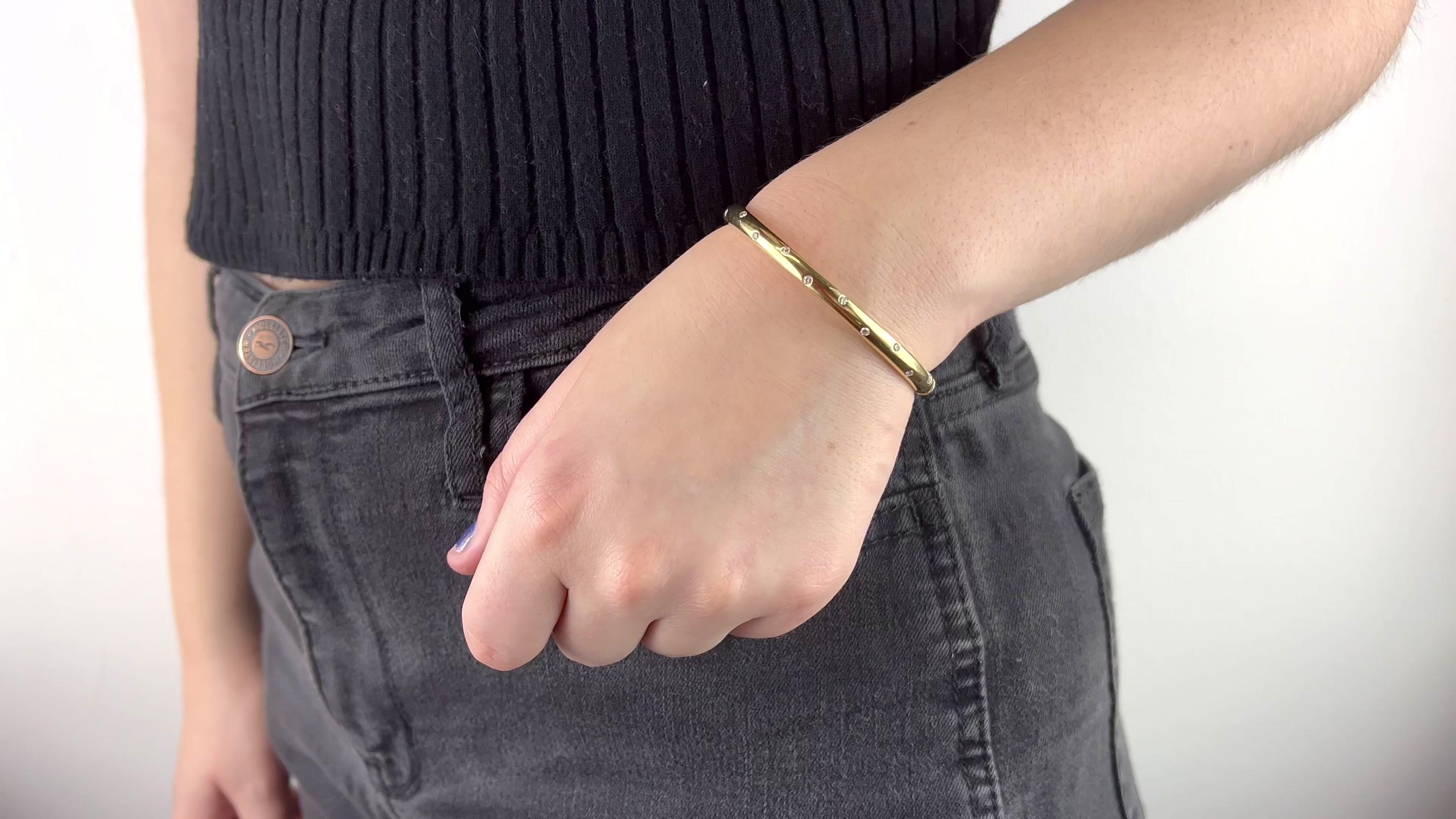 tiffany bangle gold