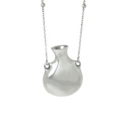 Tiffany & Company Elsa Peretti Sterling Scent Bottle Pendant Necklace