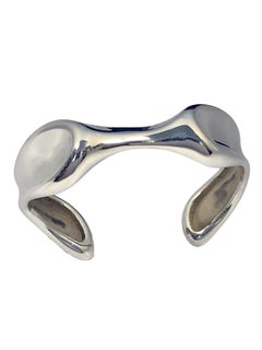 Tiffany & Company Elsa Peretti Vintage Sterling Thumbprint Cuff Bracelet