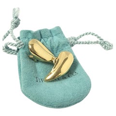 Tiffany & Company Elsa Peretti Yellow Gold Earrings