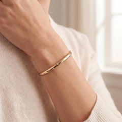 Tiffany & Company Etoile Pulsera brazalete con bisagra en oro amarillo de 18 quilates con diamantes