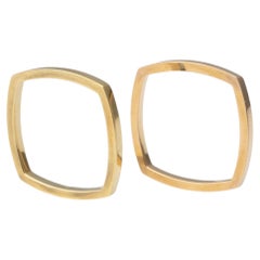 Tiffany & Company Frank Gehry Yellow Gold Stacking Band Rings
