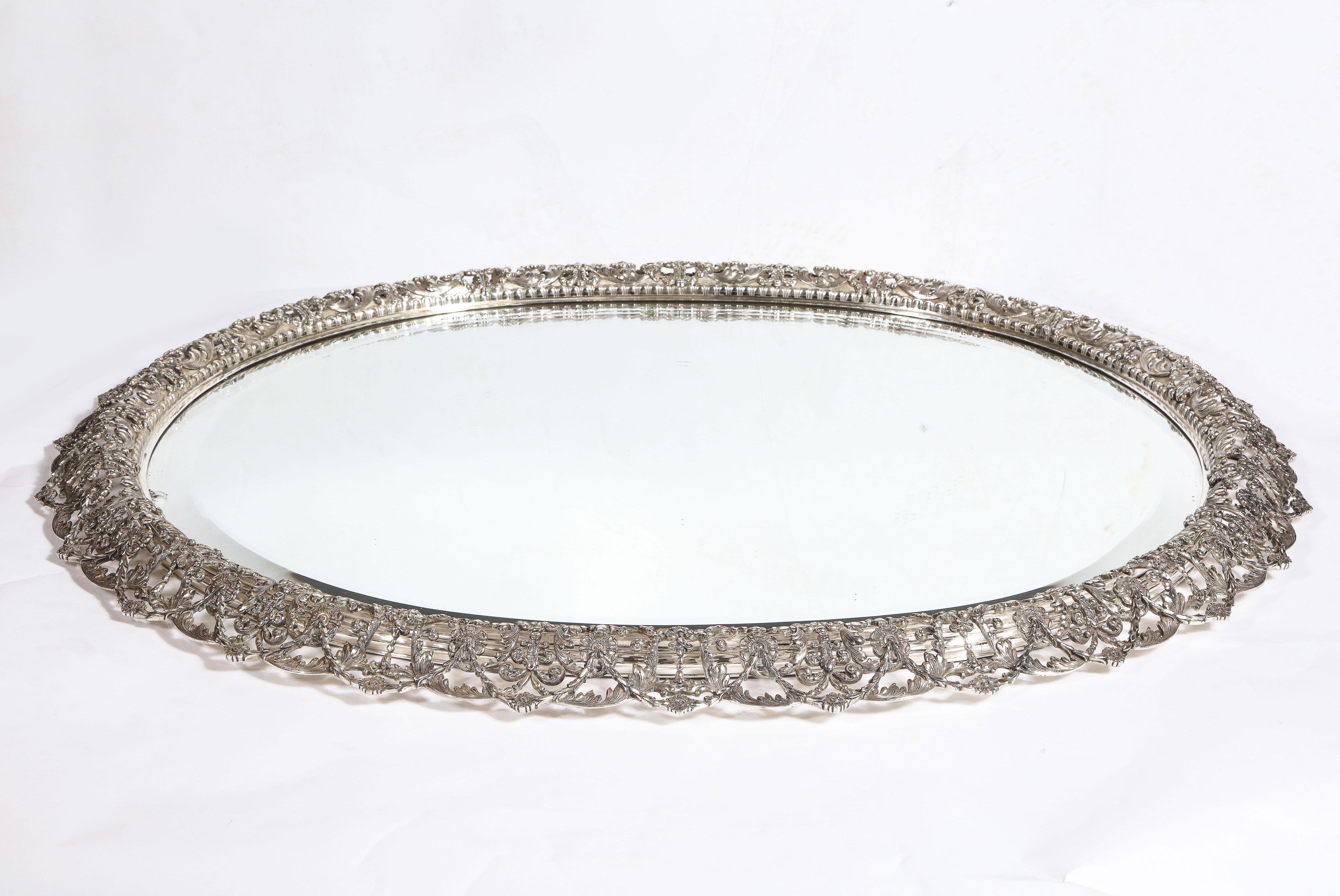 Tiffany & Company, George Paulding Farnham, A Rare, Lavish Silver Centerpiece For Sale 8
